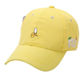 Fresh fruit woman baseball cap