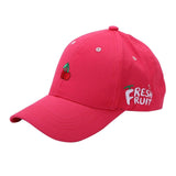 Fresh fruit woman baseball cap