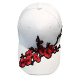 Woman black face cap